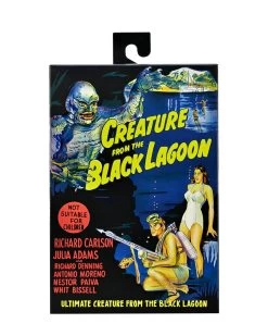 NECA *PRE-ORDER Universal Monsters Ultimate 7 Inch Scale Action Figure - Creature From The Black Lagoon (Black And White) 10 NECA *PRE-ORDER Universal Monsters Ultimate 7 Inch Scale Action Figure - Creature From The Black Lagoon (Black And White) -Child Toy Store 04823 pkg 1 scaled 1