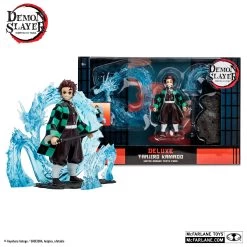 McFarlane Demon Slayer 5inch Deluxe Action Figure Wave 2 - Tanjiro With Water Dragon Accessories