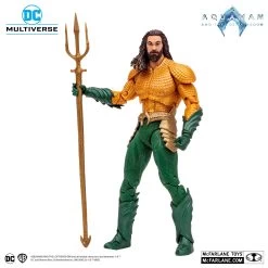 McFarlane DC Multiverse Aquaman 2 Movie 7 Inch Action Figure - Aquaman -Child Toy Store 15536 01 logos