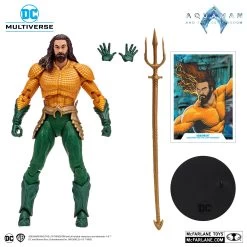 McFarlane DC Multiverse Aquaman 2 Movie 7 Inch Action Figure - Aquaman -Child Toy Store 15536 02 logos