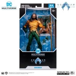 McFarlane DC Multiverse Aquaman 2 Movie 7 Inch Action Figure - Aquaman -Child Toy Store 15536 09 logos