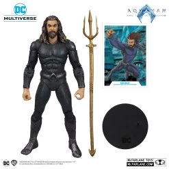 McFarlane DC Multiverse Aquaman 2 Movie 7 Inch Action Figure - Aquaman With Stealth Suit -Child Toy Store 15541 02 logos