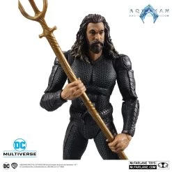 McFarlane DC Multiverse Aquaman 2 Movie 7 Inch Action Figure - Aquaman With Stealth Suit -Child Toy Store 15541 03 logos