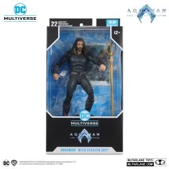 McFarlane DC Multiverse Aquaman 2 Movie 7 Inch Action Figure - Aquaman With Stealth Suit -Child Toy Store 15541 09 logos