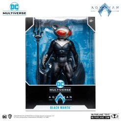 McFarlane DC Multiverse Aquaman 2 Movie 12 Inch Scale Statue - Black Manta -Child Toy Store 15547 09 logos