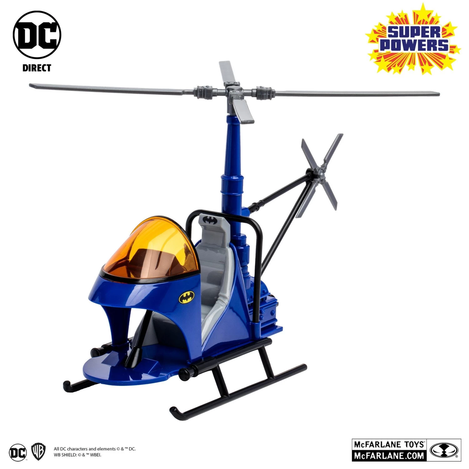 McFarlane *PRE-ORDER DC Direct: Super Powers Vehicle Wave 3 - The Whirly Bat (Batman Aerial Pursuit Copter) 2 McFarlane *PRE-ORDER DC Direct: Super Powers Vehicle Wave 3 - The Whirly Bat (Batman Aerial Pursuit Copter) - Image 2