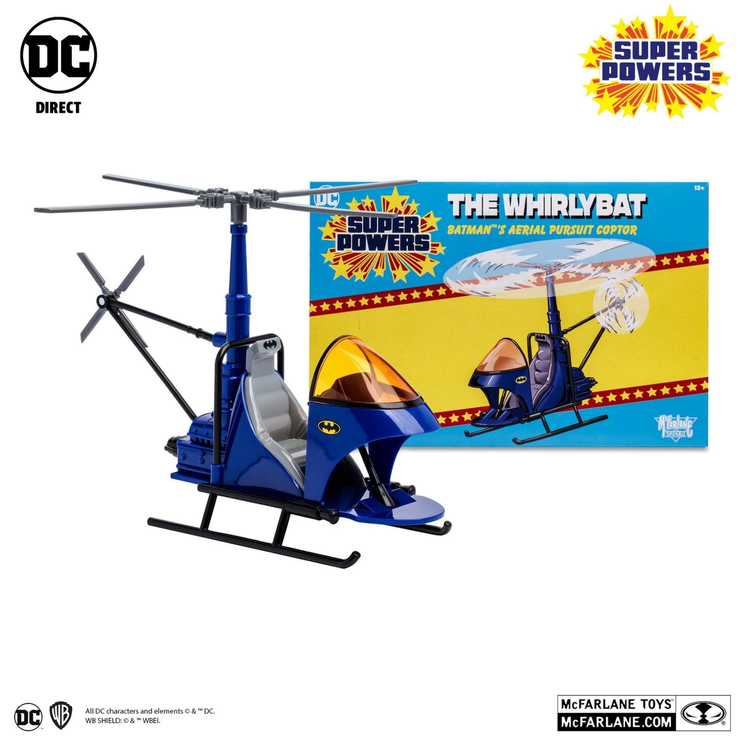 McFarlane *PRE-ORDER DC Direct: Super Powers Vehicle Wave 3 - The Whirly Bat (Batman Aerial Pursuit Copter) 1 McFarlane *PRE-ORDER DC Direct: Super Powers Vehicle Wave 3 - The Whirly Bat (Batman Aerial Pursuit Copter)