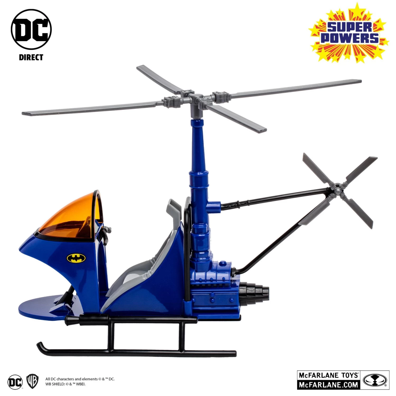 McFarlane *PRE-ORDER DC Direct: Super Powers Vehicle Wave 3 - The Whirly Bat (Batman Aerial Pursuit Copter) 5 McFarlane *PRE-ORDER DC Direct: Super Powers Vehicle Wave 3 - The Whirly Bat (Batman Aerial Pursuit Copter) - Image 5