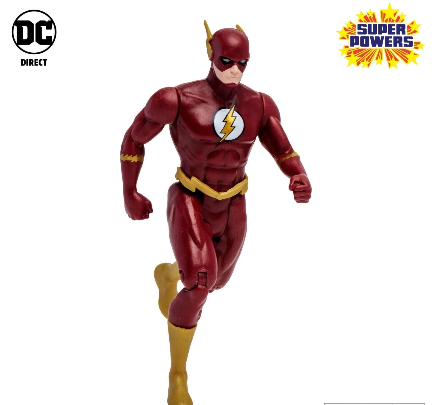 McFarlane *PRE-ORDER DC Direct: Super Powers 5inch Action Figure Wave 5 - The Flash (DC Rebirth) (Variant) 2 McFarlane *PRE-ORDER DC Direct: Super Powers 5inch Action Figure Wave 5 - The Flash (DC Rebirth) (Variant) - Image 2