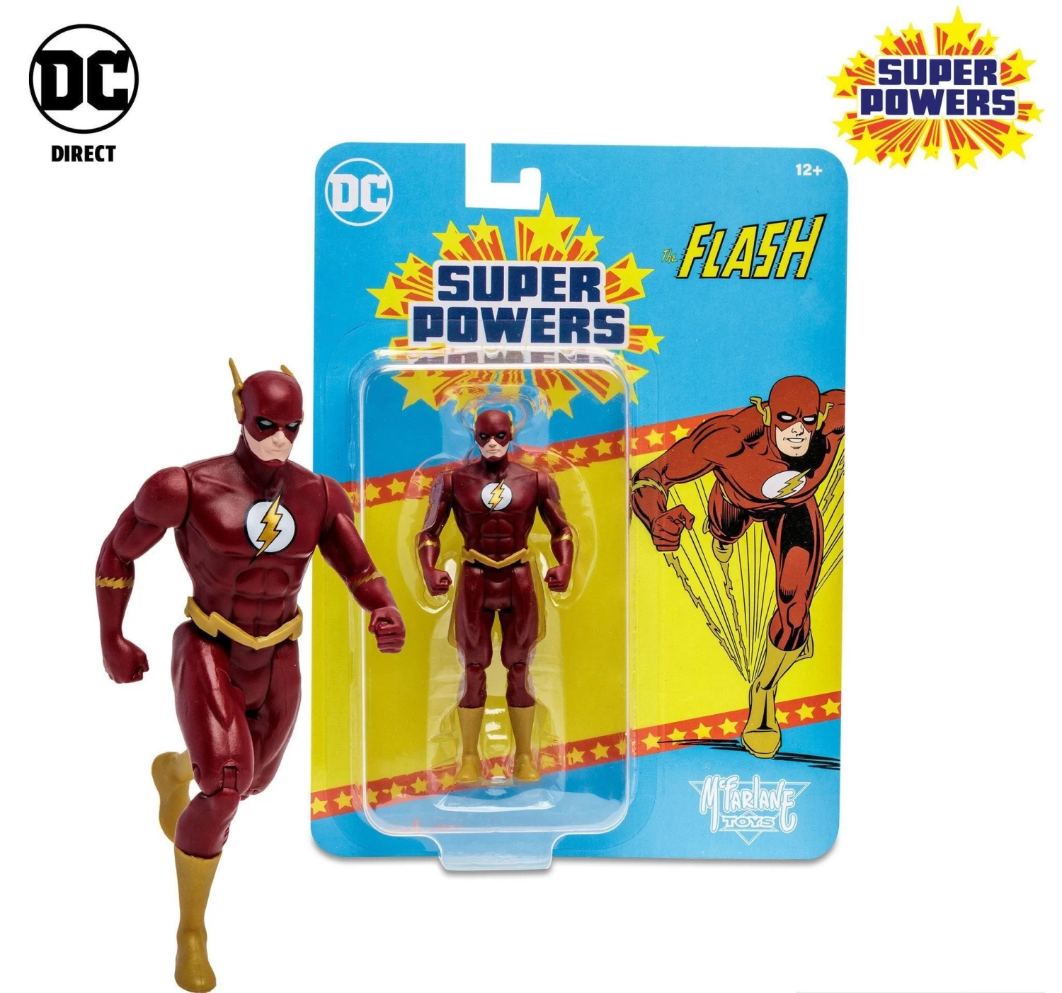 McFarlane *PRE-ORDER DC Direct: Super Powers 5inch Action Figure Wave 5 - The Flash (DC Rebirth) (Variant) 1 McFarlane *PRE-ORDER DC Direct: Super Powers 5inch Action Figure Wave 5 - The Flash (DC Rebirth) (Variant)
