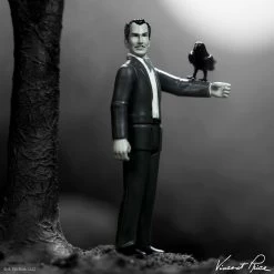 SUPER7 Master Of Mayhem Reaction Action Figure - Vincent Price (Ascot Greyscale) -Child Toy Store 1e8581b9b1a741f987579059c673c218xl