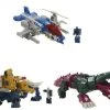Hasbro Transformers Generation Deluxe Headmasters Retro Action Figure Wave 2 - Set Of 3 (Weirdwolf, Skullcruncher And Highbrow)