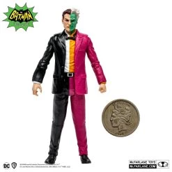 McFarlane DC Retro Batman 66 Action Figure Wave 6 - Two-face (Comic) -Child Toy Store 3459552299