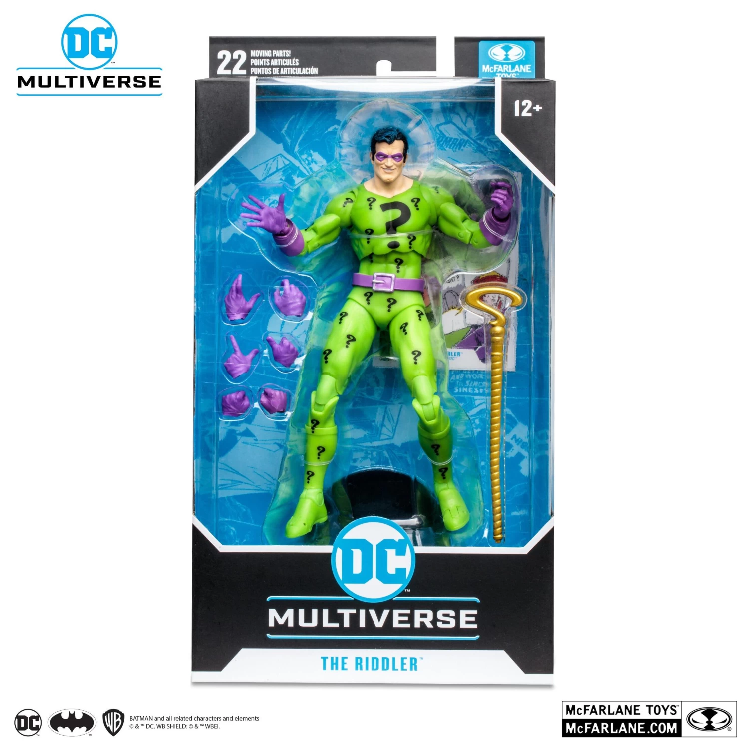 McFarlane DC Multiverse 7 Inch Action Figure - The Riddler (DC Classic) 1 McFarlane DC Multiverse 7 Inch Action Figure - The Riddler (DC Classic)