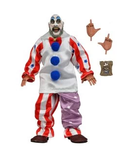 NECA *PRE-ORDER House Of 1000 Corpses 8-Inch Scale Clothed Action Figure - Captain Spaulding