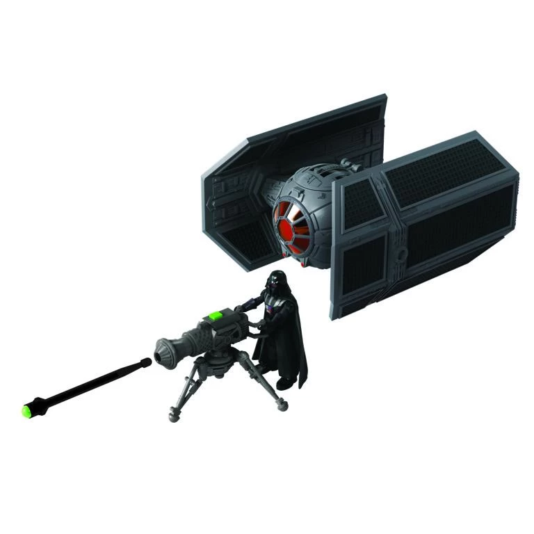 Hasbro Star Wars Mission Fleet Stellar Class Action Figure - Darth Vader With TIE Advanced 4 Hasbro Star Wars Mission Fleet Stellar Class Action Figure - Darth Vader With TIE Advanced - Image 4