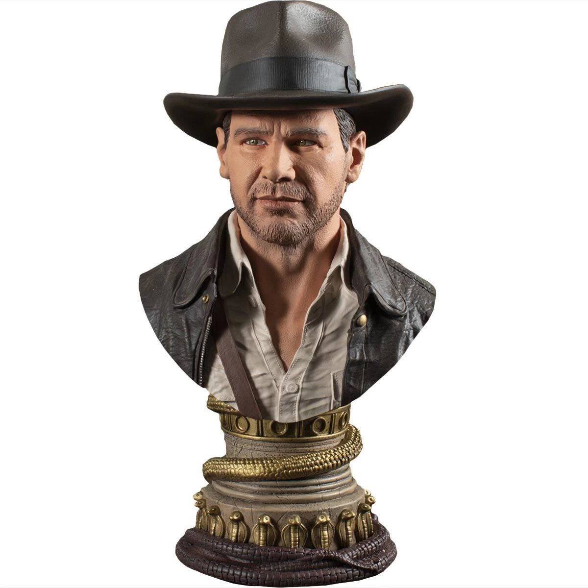Diamond Select *PRE-ORDER Indiana Jones: The Raiders Of The Lost Ark Legends In 3D 1:2 Scale Bust - Indiana Jones 1 Diamond Select *PRE-ORDER Indiana Jones: The Raiders Of The Lost Ark Legends In 3D 1:2 Scale Bust - Indiana Jones