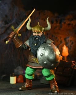 NECA *PRE-ORDER Dungeons & Dragons Ultimate 7 Inch Action Figure - Elkhorn The Good Dwarf -Child Toy Store 52279 unp 6 scaled 1