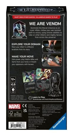 Ravensburger Marvel Villainous We Are Venom Character Expansion Pack -Child Toy Store 542 27362 2 weboptimised 2 1