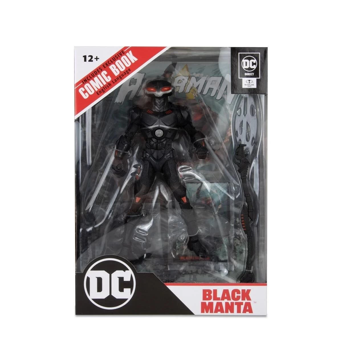 McFarlane DC Direct Aquaman Page Punchers 7 Inch Action Figure - Black Manta 1 McFarlane DC Direct Aquaman Page Punchers 7 Inch Action Figure - Black Manta