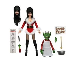 NECA *PRE-ORDER Elvira 8-Inch Scale Clothed Action Figure - Elvira (Very Scary Xmas) -Child Toy Store 56081 unp 1 scaled 1