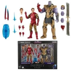 Hasbro Marvel Legends Infinity Saga Action Figure - Iron Man & Thanos Twin Pack