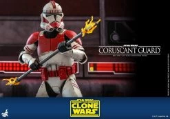 Coruscant Guard Clone Trooper - Star Wars: The Clone Wars Hot Toys Collectibles 1/6 Scale Action Figure -Child Toy Store 71zigbioyil ac sl1500