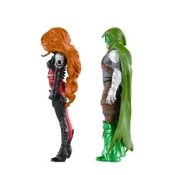 McFarlane *PRE-ORDER Spawn 3inch Action Figure W/ Comic 2-pack Wave 2 - She-Spawn & Curse (Scorched #12) -Child Toy Store 90411 06 nl