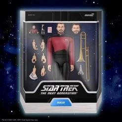 SUPER7 *PRE-ORDER Star Trek: The Next Generation ReAction Ultimates! Action Figure Wave 1 - Commander Riker 5 SUPER7 *PRE-ORDER Star Trek: The Next Generation ReAction Ultimates! Action Figure Wave 1 - Commander Riker -Child Toy Store abefdc22a55b4057ac86394eaac18efalg