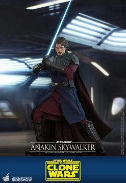 Anakin Skywalker (Clone Wars) - Star Wars Hot Toys Collectibles 1/6 Scale Action Figure -Child Toy Store anakin skywalker star wars gallery 5f19fc138e46c