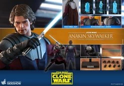 Anakin Skywalker (Clone Wars) - Star Wars Hot Toys Collectibles 1/6 Scale Action Figure -Child Toy Store anakin skywalker star wars gallery 5f19fc176998e