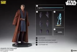 Anakin Skywalker - Star Wars: The Clone Wars Sideshow Collectibles 1/6 Scale Action Figure -Child Toy Store anakin skywalker star wars gallery 62d5a34c63329