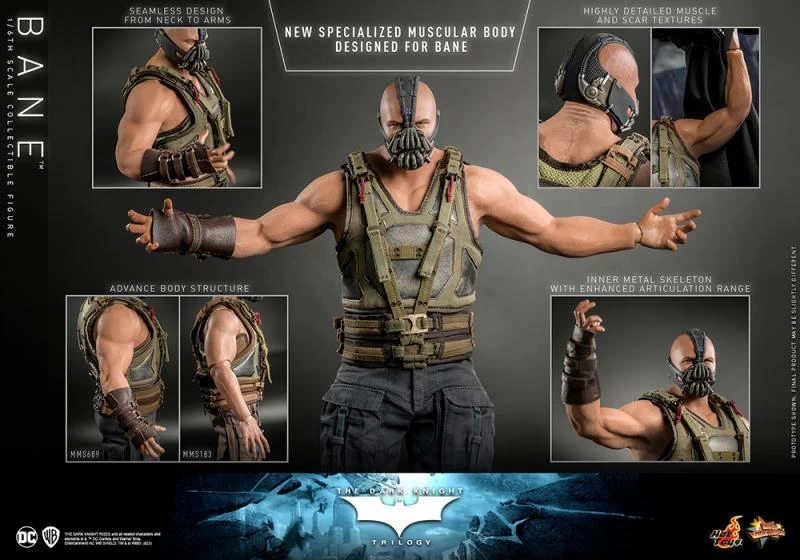 *PRE-ORDER Bane - The Dark Knight Rises Hot Toys Collectibles 1/6 Scale Action Figure 9 *PRE-ORDER Bane - The Dark Knight Rises Hot Toys Collectibles 1/6 Scale Action Figure - Image 9