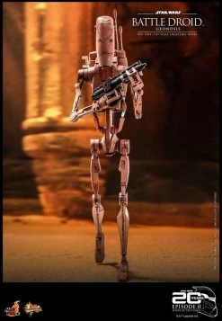 *PRE-ORDER B1 Battle Droid - Star Wars Attack Of The Clones 20th Anniversary Hot Toys Collectibles 1/6 Scale Action Figure -Child Toy Store battle droid geonosis star wars gallery 627168120a60b