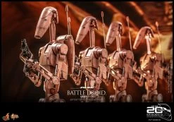 *PRE-ORDER B1 Battle Droid - Star Wars Attack Of The Clones 20th Anniversary Hot Toys Collectibles 1/6 Scale Action Figure -Child Toy Store battle droid geonosis star wars gallery 62716813a41a4
