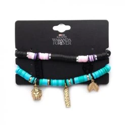 Marvel Black Panther: Wakanda Forever - Black Panther & Namor Bracelet Set