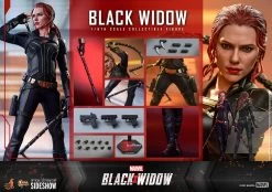 Black Widow - Marvel Hot Toys Collectibles 1/6 Scale Action Figure -Child Toy Store black widow marvel gallery 60ef2beae9010