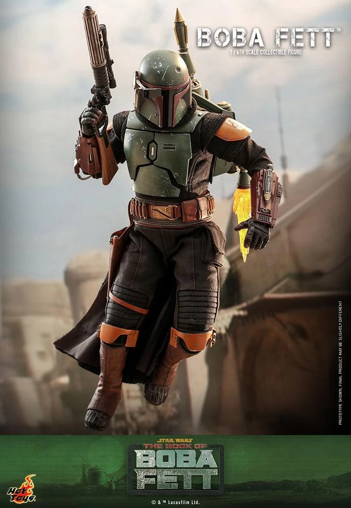 *PRE-ORDER Boba Fett (The Book Of Boba Fett) - Star Wars Hot Toys Exclusive Collectibles 1/6 Scale Action Figure 4 *PRE-ORDER Boba Fett (The Book Of Boba Fett) - Star Wars Hot Toys Exclusive Collectibles 1/6 Scale Action Figure - Image 4