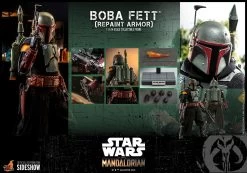Boba Fett (Repainted Armour Version) - Star Wars Hot Toys Collectibles 1/6 Scale Action Figure -Child Toy Store boba fett repaint armor star wars gallery 60ee536e9ea63
