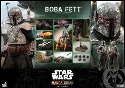 Boba Fett (The Mandalorian) - Star Wars Hot Toys Collectibles 1/6 Scale Action Figure -Child Toy Store boba fett star wars gallery 602ffae88ff68