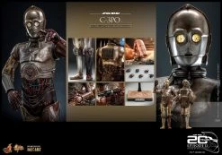 *PRE-ORDER C-3PO - Star Wars Attack Of The Clones 20th Anniversary Hot Toys Collectibles 1/6 Scale Action Figure -Child Toy Store c 3po gallery 6271a77a7d97e