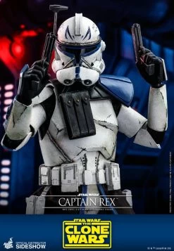 Captain Rex (Clone Wars) - Star Wars Hot Toys Collectibles 1/6 Scale Action Figure -Child Toy Store captain rex gallery 5eb98536a8edc