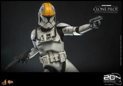*PRE-ORDER Clone Pilot - Star Wars Attack Of The Clones 20th Anniversary Hot Toys Collectibles 1/6 Scale Action Figure -Child Toy Store clone pilot star wars gallery 6271a6f961d50