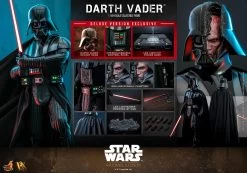 *PRE-ORDER Darth Vader (Deluxe) - Star Wars Kenobi Series Hot Toys Exclusive Collectibles 1/6 Scale Action Figure -Child Toy Store darth vader deluxe version star wars gallery 62e1d86b35359