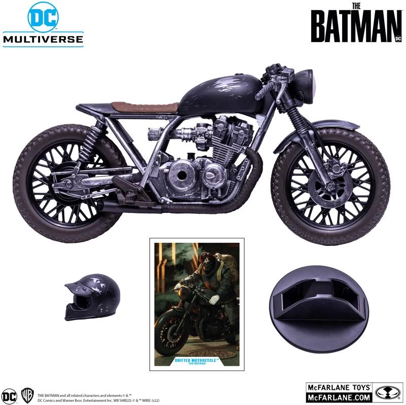 McFarlane DC Batman Movie Vehicle - Drifter Motorcycle 3 McFarlane DC Batman Movie Vehicle - Drifter Motorcycle - Image 3