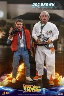 Doc Brown - Back To The Future Hot Toys Collectibles 1/6 Scale Action Figure -Child Toy Store doc brown back to the future gallery 6137c3556846e