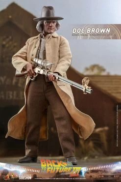 *PRE-ORDER Doc Brown - Back To The Future III Hot Toys Collectibles 1/6 Scale Action Figure -Child Toy Store doc brown back to the future gallery 6144c3516992f