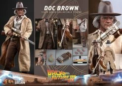 *PRE-ORDER Doc Brown - Back To The Future III Hot Toys Collectibles 1/6 Scale Action Figure -Child Toy Store doc brown back to the future gallery 6144c37040125