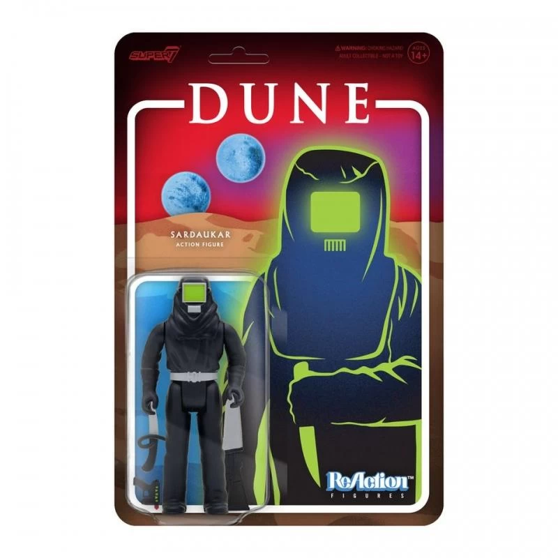 SUPER7 1984 Dune Reaction Action Figure - Sardaukar Warrior 1 SUPER7 1984 Dune Reaction Action Figure - Sardaukar Warrior