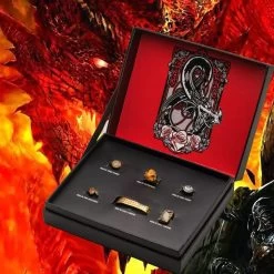 Dungeons & Dragons *Star Action Figures UK Exclusive* - Collector Game Ring Set -Child Toy Store dungeons and dragons ring set gamestop exclusive 8
